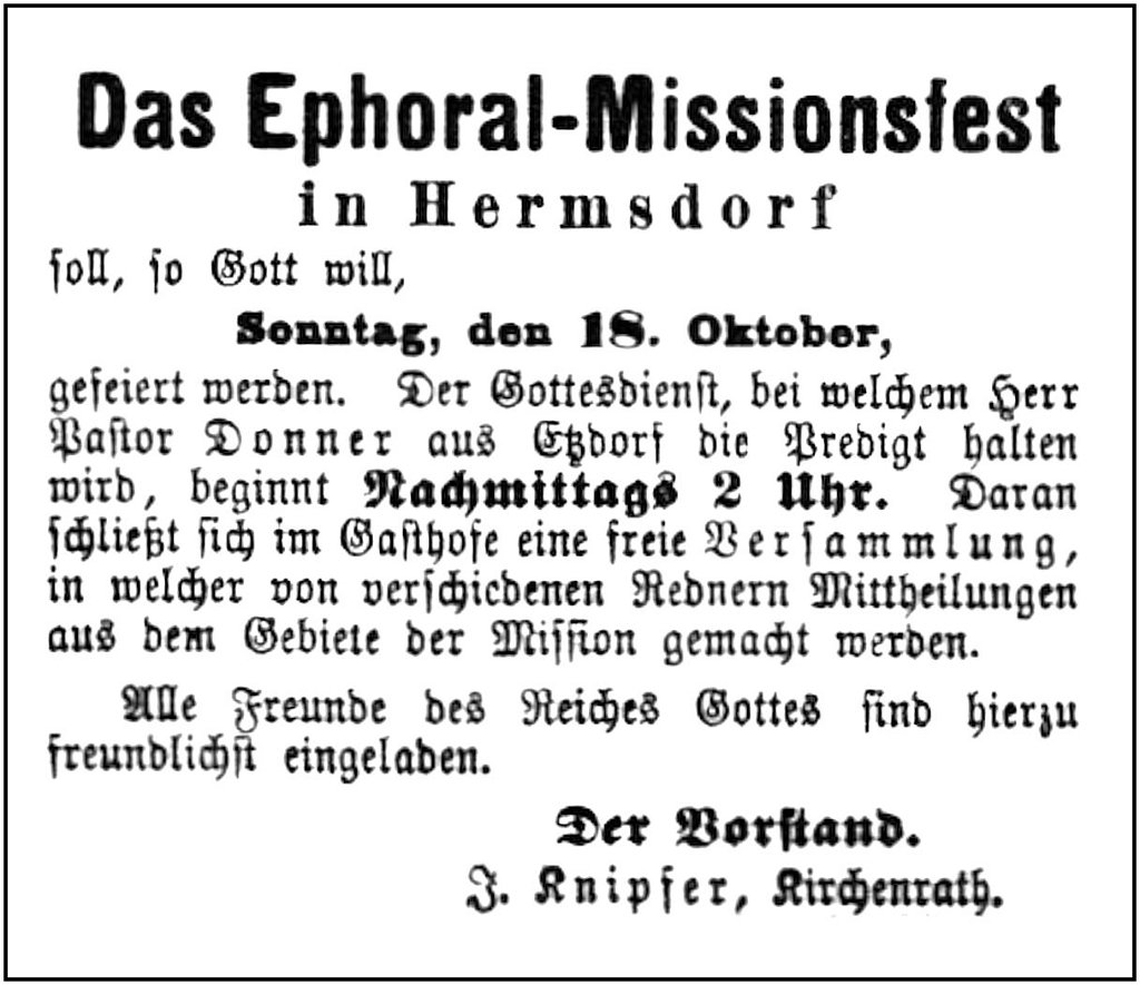 1885-10-18 Hdf Missionsfest
